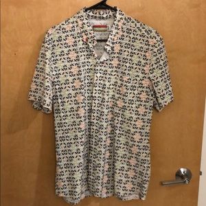 Slvdr Short Sleeve Print Button Down
